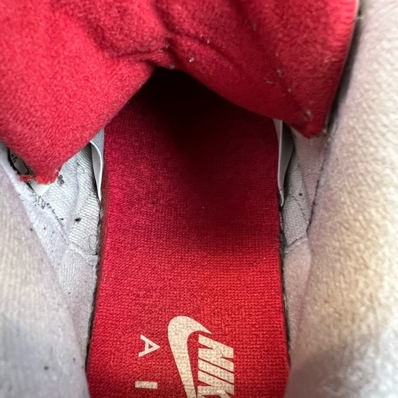 Nike Air Jordan 3 Retro Tinker White University Red Size 12 CJ0939-100 White Red - Picture 5 of 9